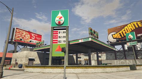 7 Eleven Gas Station Locations Gta 5 Mods
