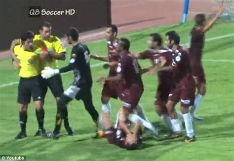 Kuwait Referee Kicks And Punches Players In Remarkable Attack Daily