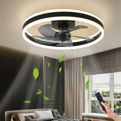 Buy Ahawill Fandelier Ceiling Fans With Lights And Remote Modern Flush