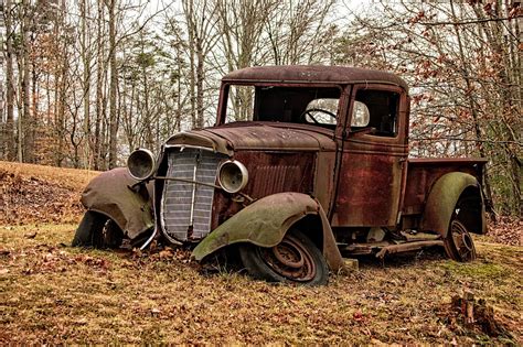 rolling no more abandoned cars old pickup trucks rusty cars