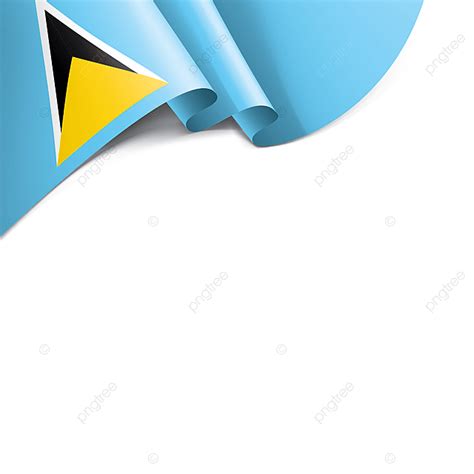 Saint Lucia National Flag Flag Waving Political Png And Vector With