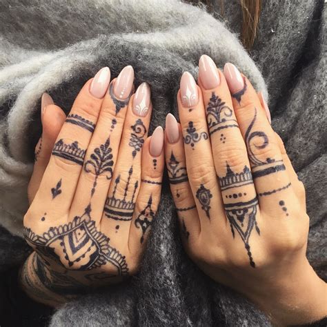 Veronicalilu Jagua Black Stain Mehndi Henna Tattoo Hand Henna Tattoo
