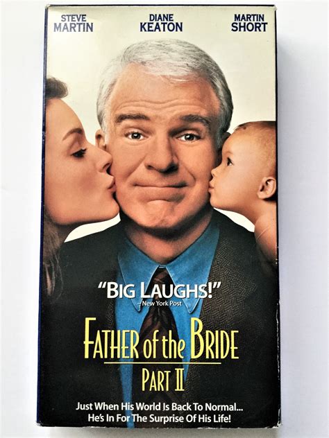 Father Of The Bride Part Ii With Steve Martin Vhs 1992 Vhs Tapes