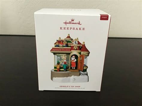 2019 Hallmark Kringles Toy Shop Christmas Motion Santa Claus North