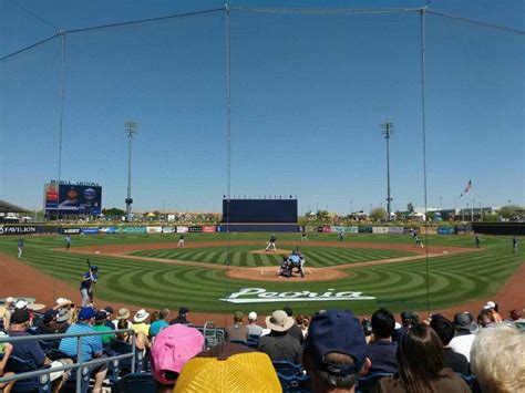 Peoria Sports Complex Interactive Seating Chart
