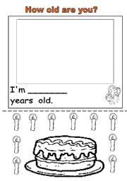 How Old Are You Esl Worksheet By Marilove