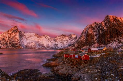 Arctic Sunrise Explored A Beautiful Morning In Hamnøy L Flickr