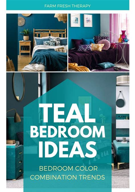 Teal Bedroom Ideas 20 Teal Color Combination Trends In 2024 Teal