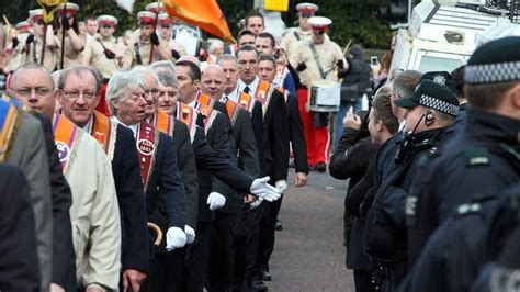 Huge Parade Marks Ulster Covenant Centenary Uk News Sky News