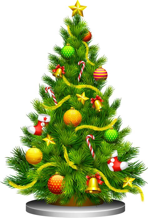 Christmas Tree Clip Art Transparent Christmas Tree Clipart Png