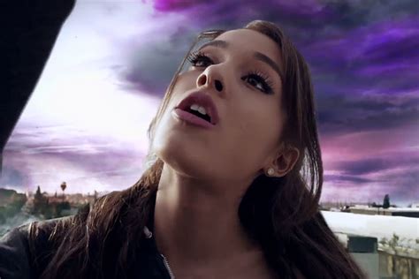 Ariana Grande Braves The Apocalypse In One Last Time Music Video
