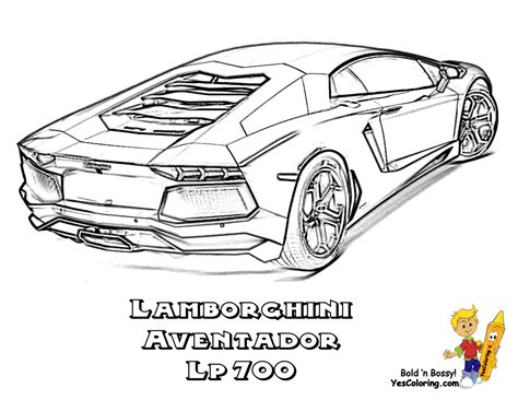 Exclusive Lamborghini Coloring Pages | Cars | Free | Lamborghini Pics