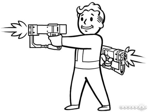 Fallout Coloring Pages Printable Coloring Pages