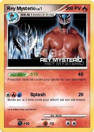 Pokémon Rey Mysterio 1168 1168 619 Ma Carte Pokémon