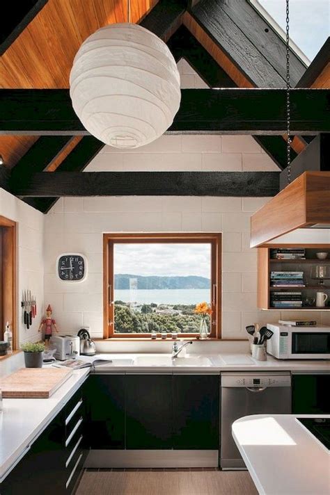 67 Stunning Black White Wood Kitchen Decor Ideas White Wood Kitchens