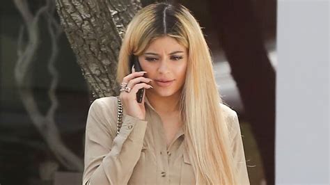 meet the blonde hair heard around the world kylie steps out with her new do teen vogue