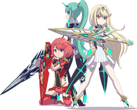 The Aegis Girls Commission By Zacatron94 Xenoblade Chronicles 2