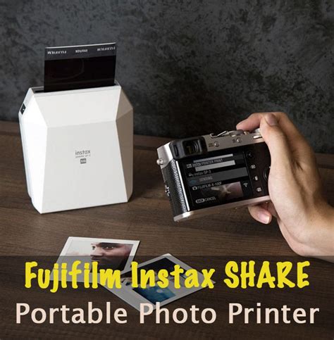 Fujifilm Instax Share Sp 2 Photo Printer Portable Photo Printer