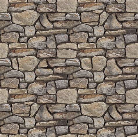 Stone Wall Stone Wall Texture Sketchup Warehouse Type128
