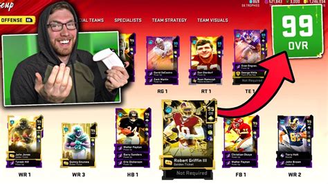 Best 99 Overall Mut Squad Builder Madden 20 Ultimate Team Gameplay