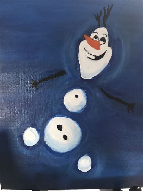 Pin By Gloria Rojas On Clowns Painting Olaf The Snowman Disney