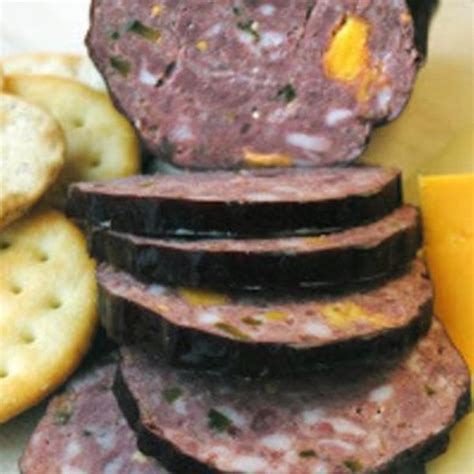 You will not believe how crazy easy this is to make. Jalapeno Cheddar Summer Sausage (Elk) | Recipe in 2020 | Homemade sausage recipes, Elk recipes ...