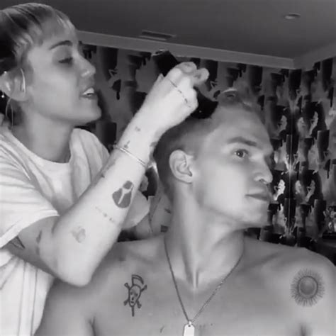 Hair Transformation From Miley Cyrus Gives Cody Simpson A Makeover E News