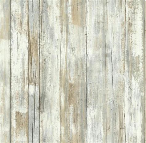 Turn Paneling Into Faux Weathered Wood By Using White