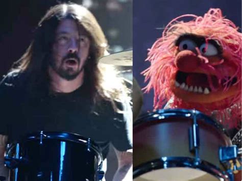 Dave Grohl Takes On Animal In Epic Muppets Drum Battle