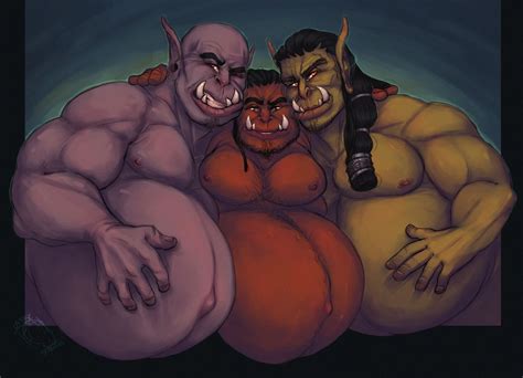 Three Pregnant Orc Pals Commission By Latexkaktus Hentai Foundry