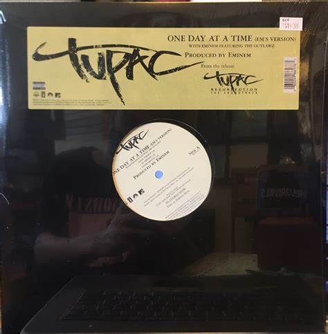 2pac One Day At A Time 12″ New Vals Halla Records