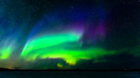 Northern Lights In Russia Youtube