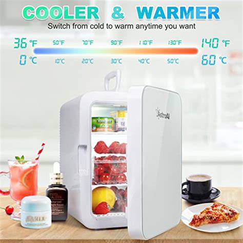 AstroAI Mini Fridge 15 Can 10 Liter Coolers Refrigerators Mini Cooler