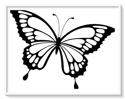Dibujos Super Bonitos De Mariposas Para Imprimir Y Colorear