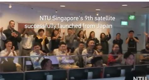 Nanyang Technological University Launches Its Ninth Satellite