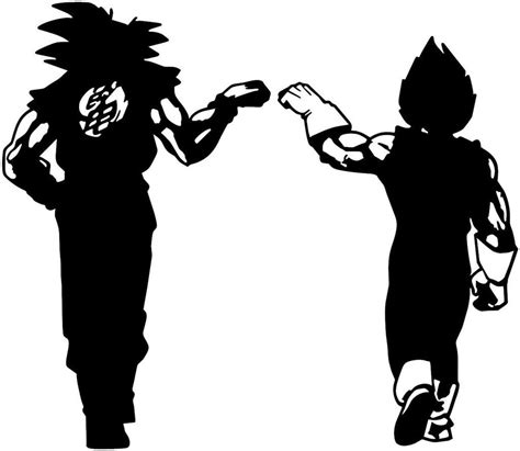 Watch streaming anime dragon ball z episode 4 english dubbed online for free in hd/high quality. Dragon Ball Z (DBZ) -- Goku Vegeta Anime Decal Sticker - KyokoVinyl
