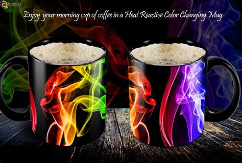 Magic Coffee Mugs Heat Sensitive Color Changing Coffee Mug Good T