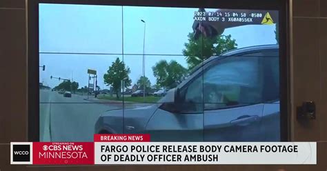 Fargo Officials Release Bodycam Footage Of Shooting That Killed 1 Officer Cbs Minnesota