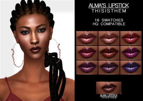 Pin By Angela Barshango On Sims 4 Sims How To Make Lipstick Sims 4