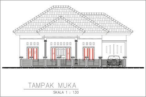 Sket Denah Rumah Arsitek Gambar Design Rumah