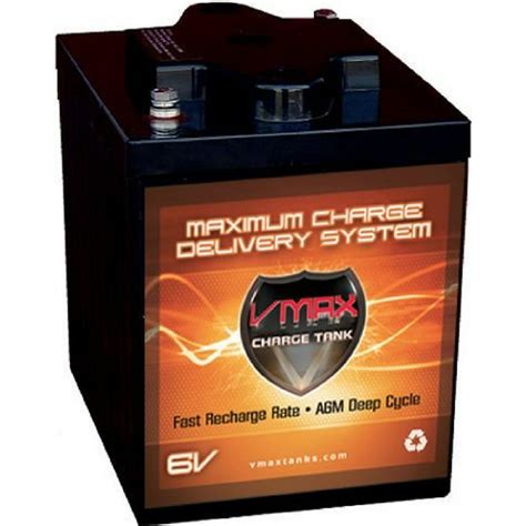 Vmaxtanks 6 Volt 225ah Agm Battery High Capacity And Maintenance Free
