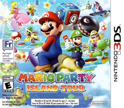 Mario Party Island Tour 2014 Nintendo 3ds Box Cover Art Mobygames