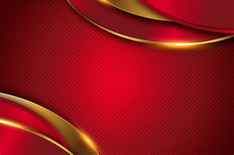 Gold And Red Background Wallpaper