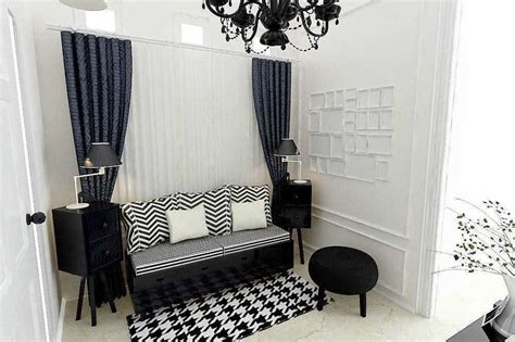 inspirasi desain interior ruang tamu sederhana  elegan alindra