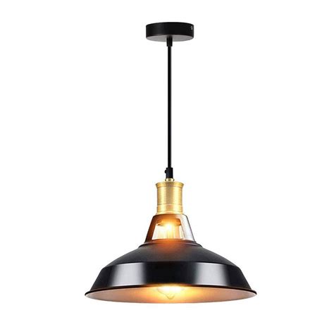 Entferne die glühbirne und andere dekorationen (lampenschirm oder abdeckung). Deckenleuchten Metall Lampe Farbtöne industrielle Anhänger ...