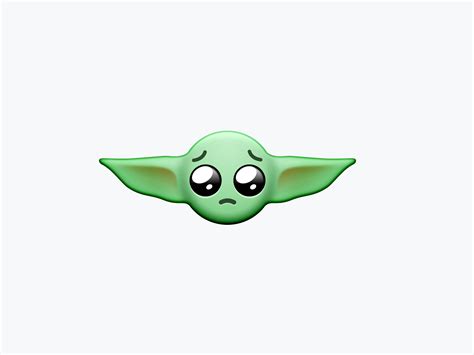 The Child Yoda Emoji Children Creative