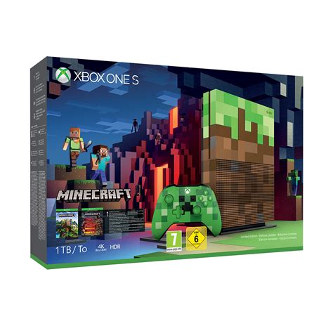 Xbox One S 1tb Konsole Minecraft Limited Edition Bundle Amazonde