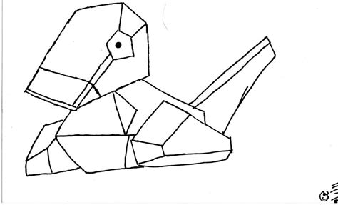 Porygon Coloring Page By Pallettribunegirl On Deviantart