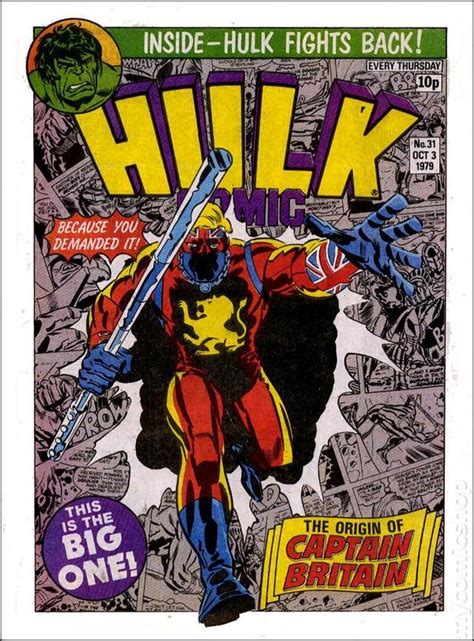 Hulk Comic 1979 1980 Marvel Uk Hulk Weekly Comic Books Hulk Comic