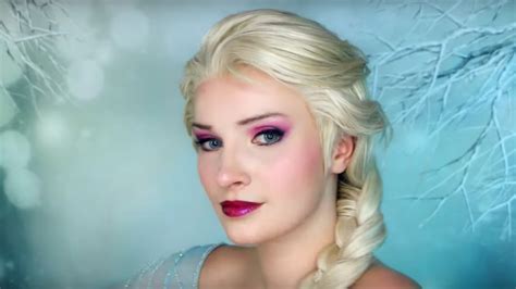 Disney S Frozen Elsa Makeup Tutorial Ã ¢Ã ã ¨É ªã ®Å¥³Ç Ã ¨Ã Ã µé¢¨Ã ¡Ã ¤Ã ¯ Makeup Saubhaya